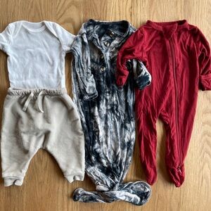 Newborn clothing bundle gender neutral - kyte baby Lou Lou and Quincy Mae NB